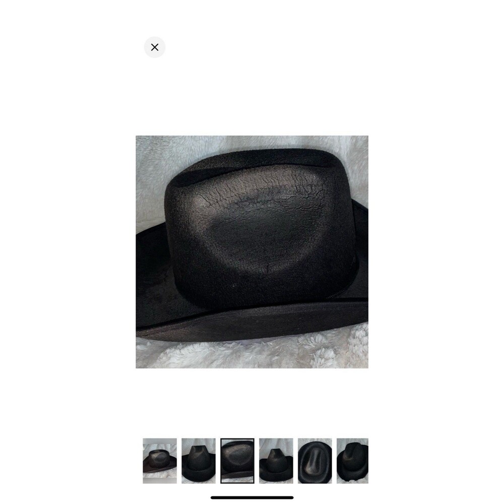 Premium Felt Cowboy Hats Stylish, Durable, Country western hats Rodeo hats Black